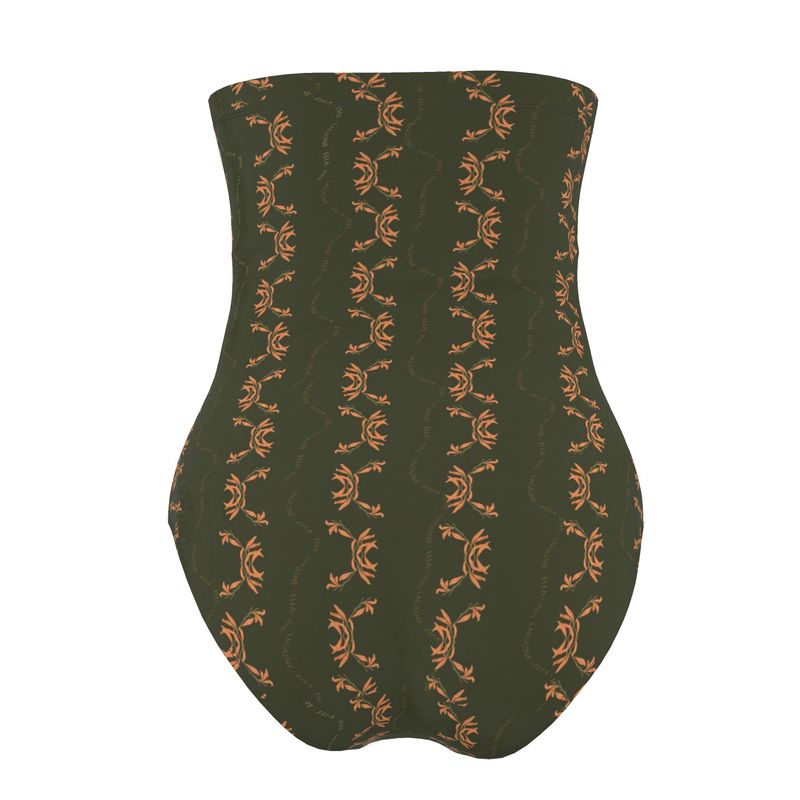 Olive Terra Swimsuit Strapless