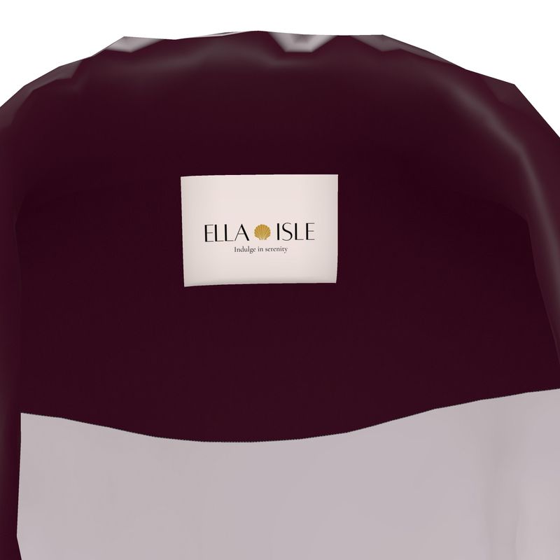 Silk Pyjama Shirt - Delicious Plum