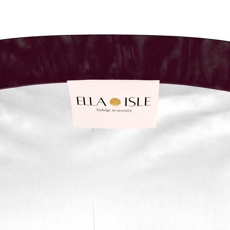 Silk Pyjama Shorts - Delicious Plum