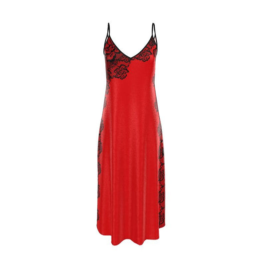 Maxi Silk Slip Dress - L’Amour Rouge