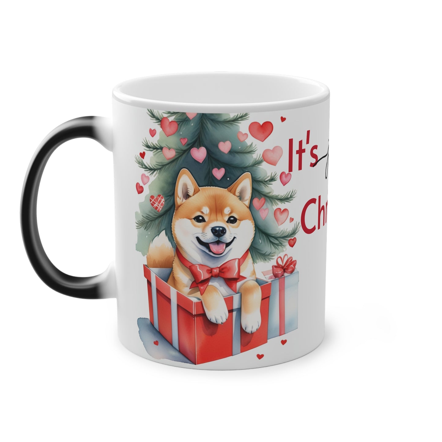 “It’s Joyful, It’s Christmas Time” Magic Mug by TwoSiS