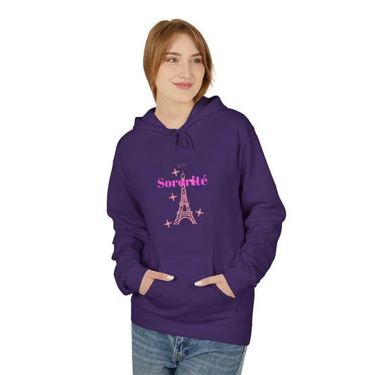 “SORORITÉ” Fleece Hoodie by TwoSiS