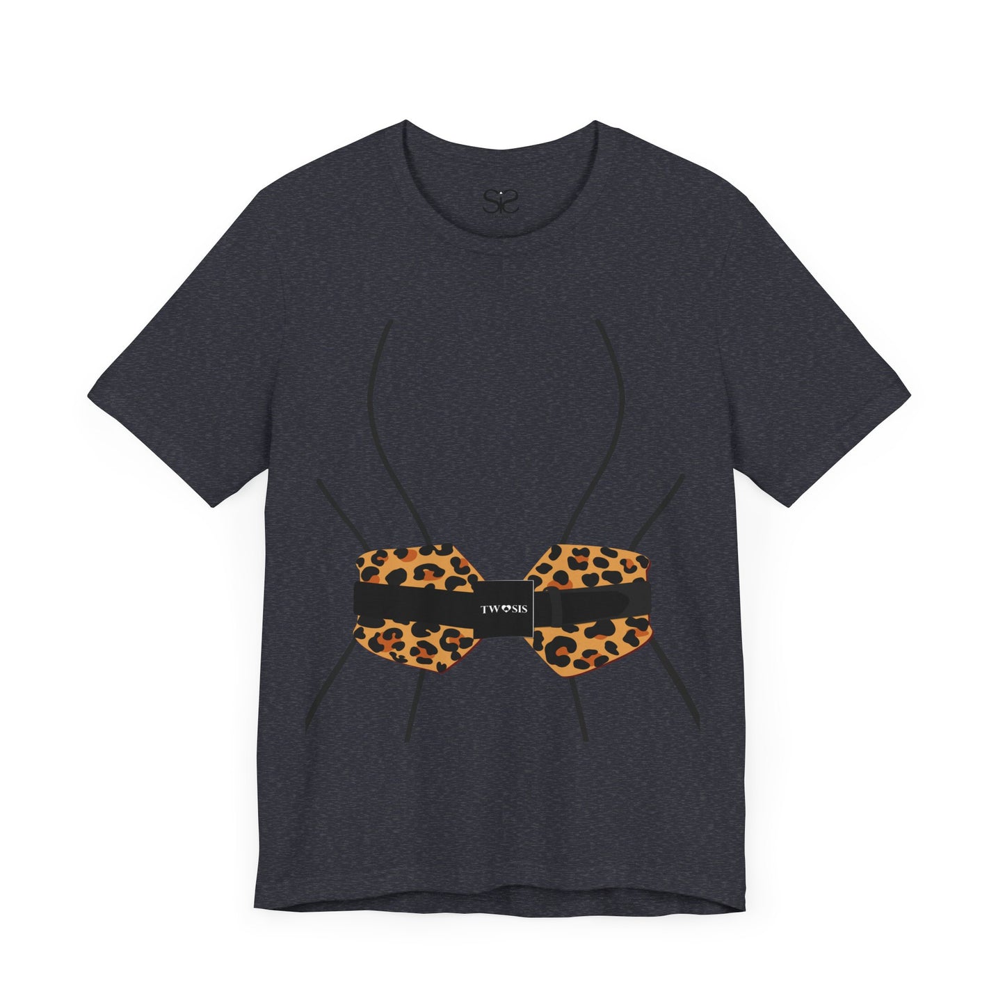 TwoSiS Leopard-print Belt-style Corset T-Shirt