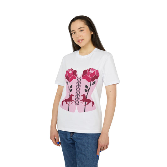 “Lucky Girl” Blooming Roses T-Shirt by TwoSiS