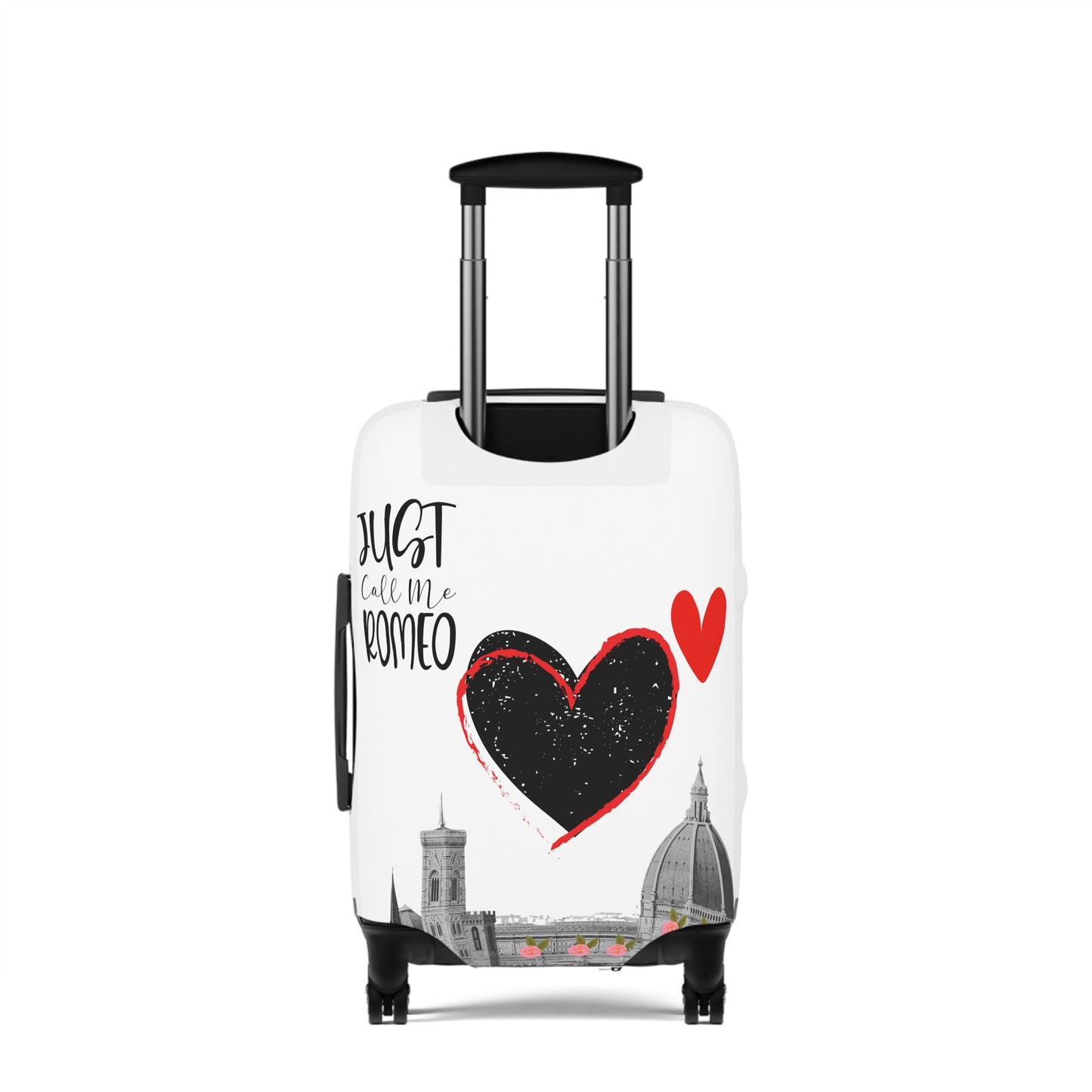 Travel in Style: “Just Call Me Romeo" Custom Luggage Covers by TwoSiS