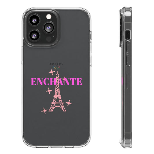 “ENCHANTÉ” Clear Phone Case by TwoSiS