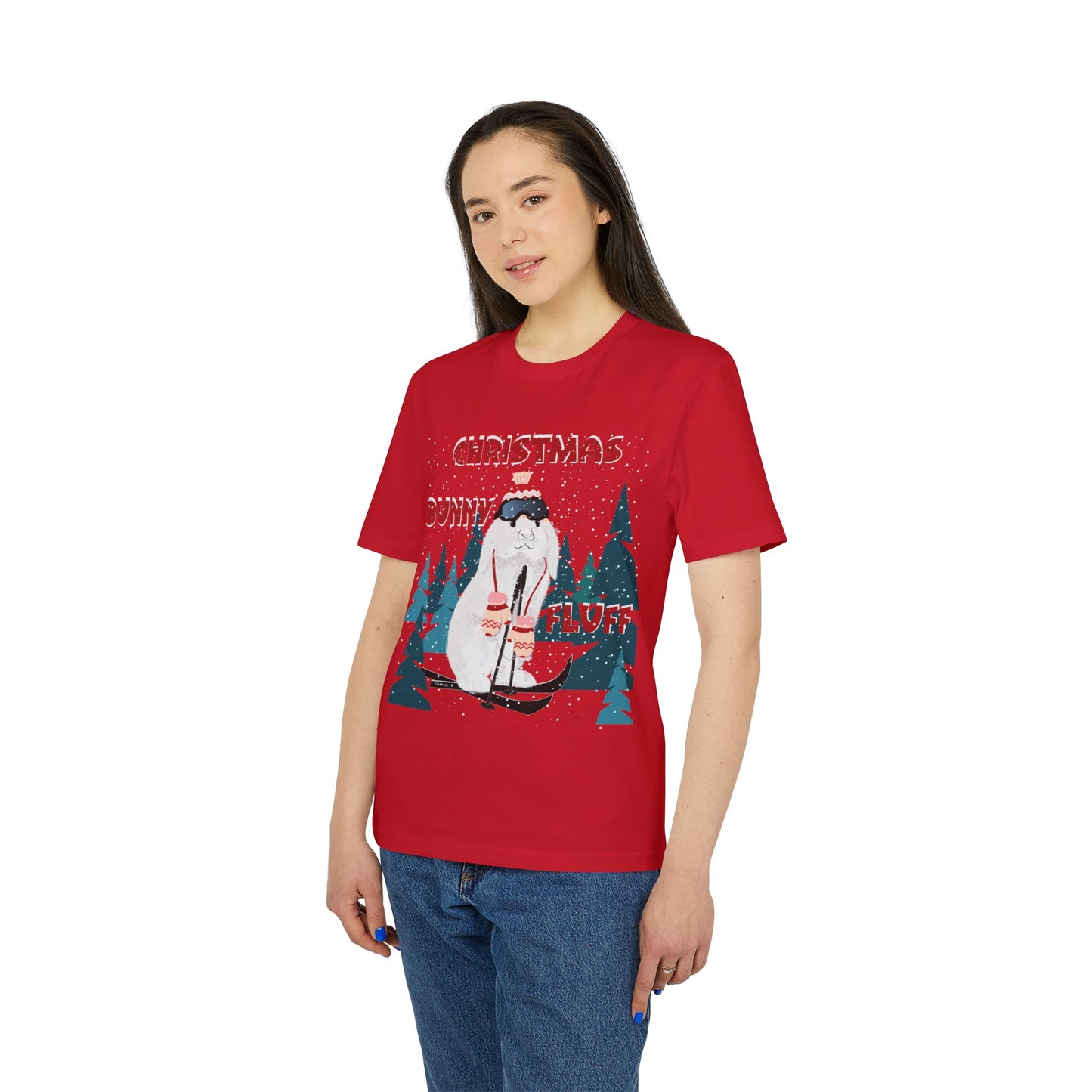 “Christmas Bunny Fluff” T-Shirt by TwoSiS